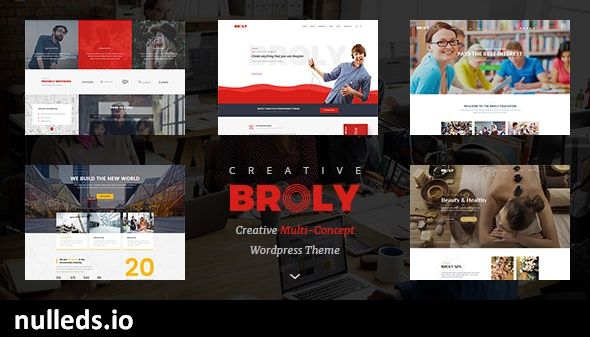 Broly - Creative Multi-Concept WordPress Theme