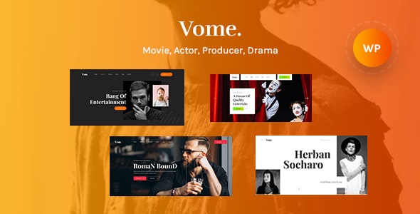 v1.1.2 Vome - Multipurpose Film Studio Movie Production WordPress Theme