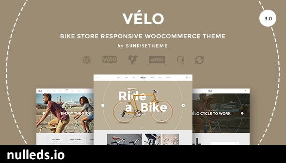 Velo - Bike Store Responsive Business Theme