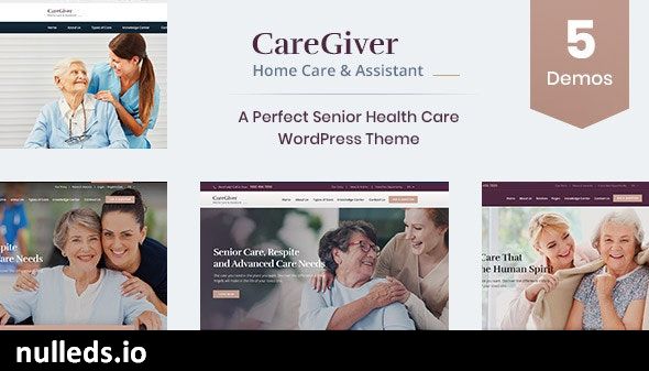 Giver - Senior Care WordPress Theme