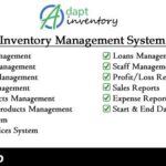 Adapt Inventory Management System