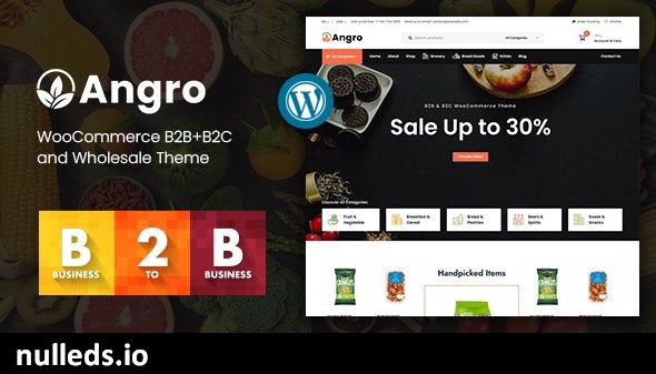 Angro - WooCommerce B2B & Wholesale Theme