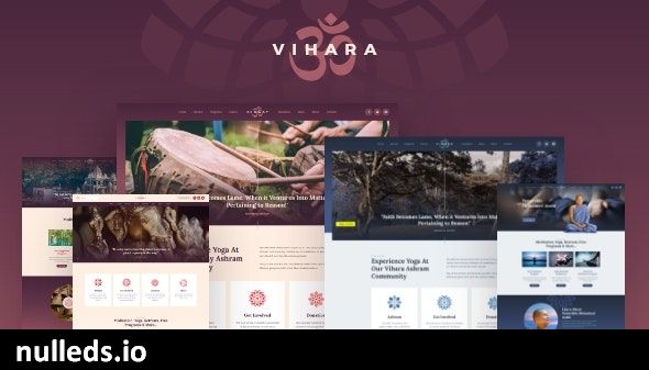 Vihara | Ashram Oriental Buddhist Temple WordPress Theme + RTL