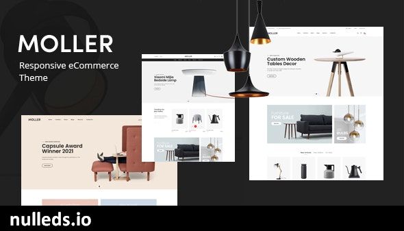 Moller - Furniture & Decor WooCommerce WordPress Theme