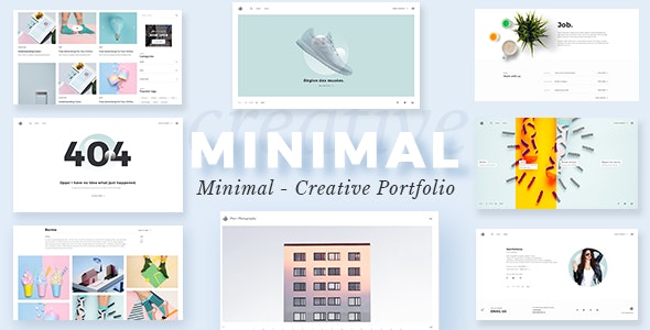 Portfolio WordPress - Minimalist