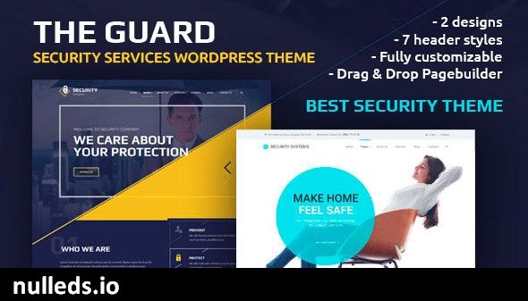 The Guard – Security Company WordPress Theme