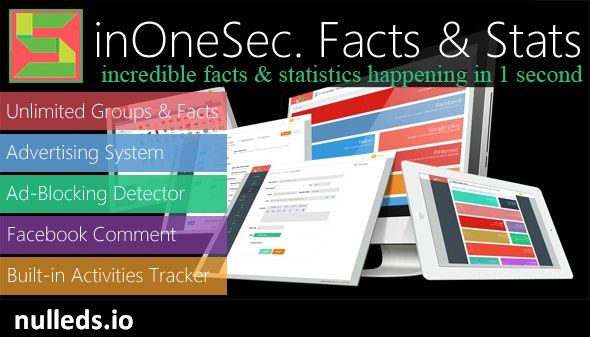 inOneSec. Incredible Facts & Statistics in One Second - LITE