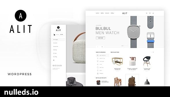 Alit - Minimalist Responsive Woocommerce WordPress Theme