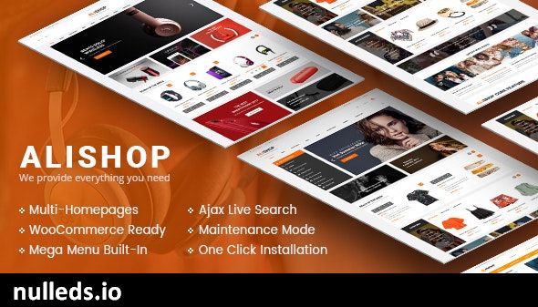 AliShop - Multipurpose WooCommerce WordPress Theme