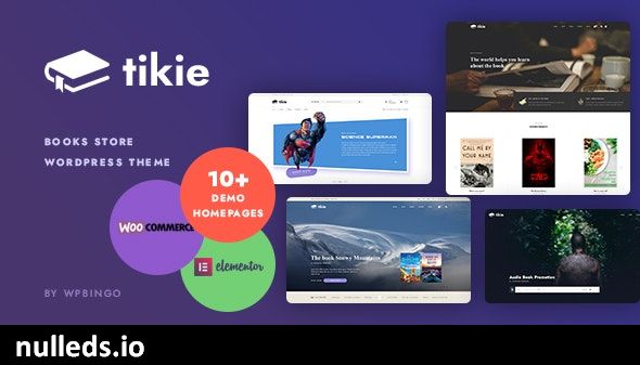 Tikie – Book Store WooCommerce WordPress Theme