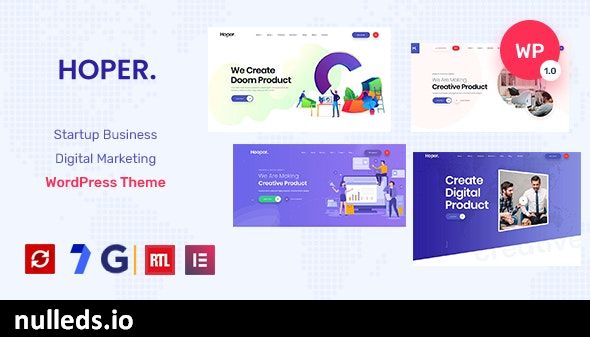 Hoper - Digital Marketing Theme