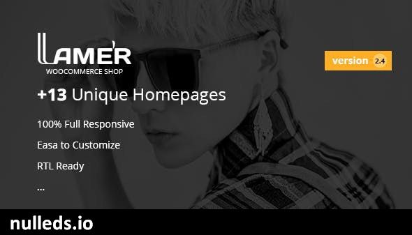 Lamer Fashion - WooCommerce WordPress Theme