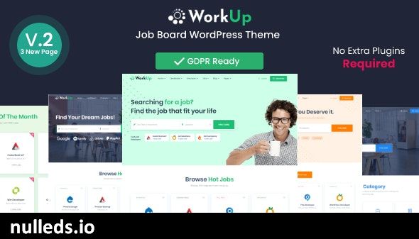 Workup – Job Board WordPress Theme