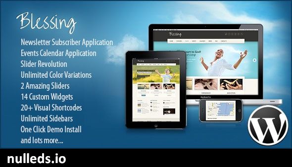 Blessing | WordPress Theme for Church and Charity Websites