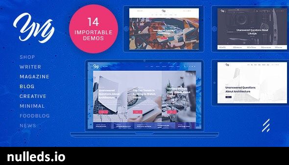 Yvy — Blog/Magazine WordPress Theme