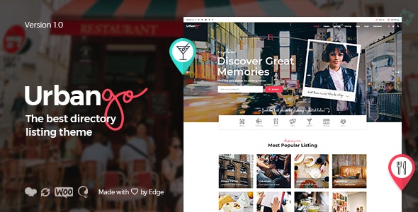UrbanGo - Directory and Listing Theme