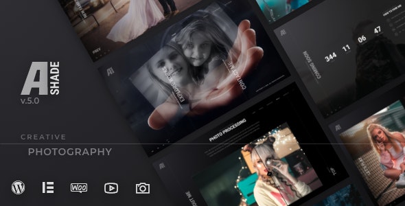 Ashade | Photography WordPress Theme