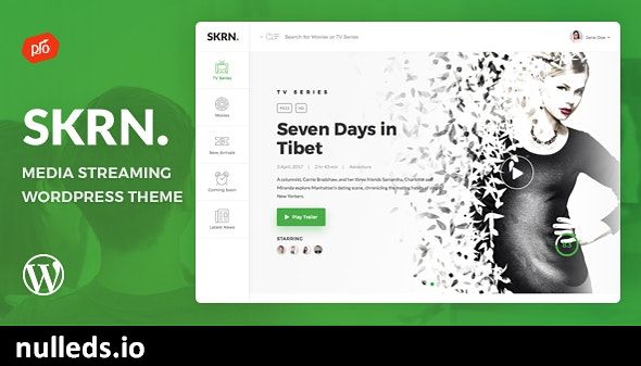 v5.9 SKRN - Media Streaming App WordPress Theme