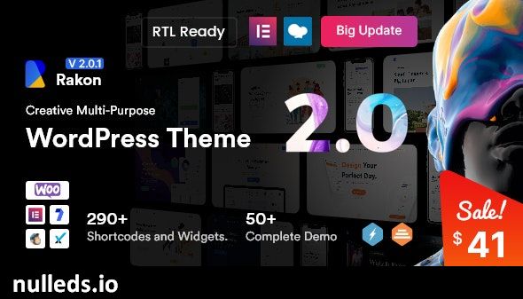 v2.2.0 Rakon - Creative Multi-Purpose WordPress Theme