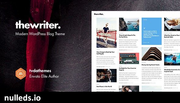 The Writer - Modern WordPress Blog Theme