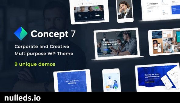 Concept Seven | Responsive Multipurpose WordPress Theme