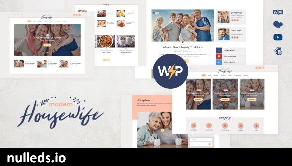 Modern Housewife | Women & Family WordPress Blog Theme