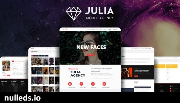 Julia - Talent Management WordPress Theme