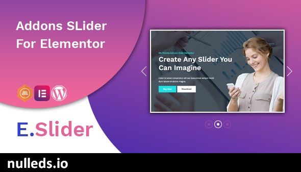 Elementor Slider Addons - Widget