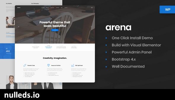 Arena - Business & Agency WordPress Theme