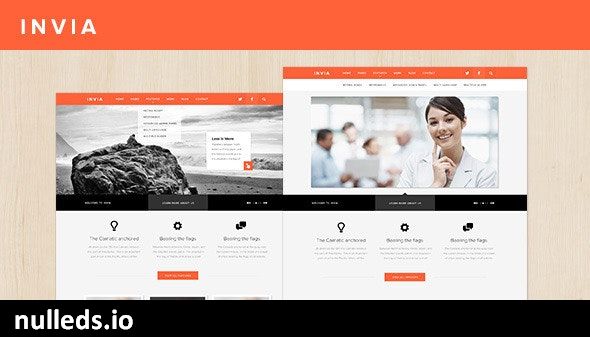 INVIA Responsive Corporate WP Theme