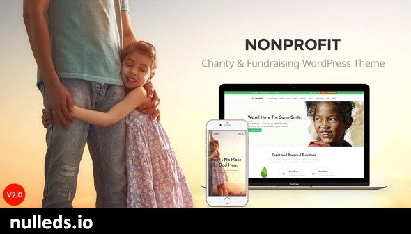 (Nulled) Nonprofit - NGO & Charity organization WordPress Theme