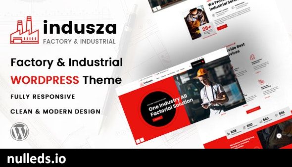 Indusza - Industrial & Factory WordPress