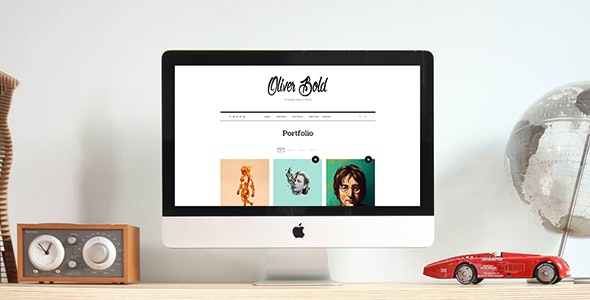 Oliver - Classic Portfolio WordPress Theme