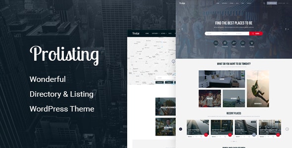 v1.36 Prolisting - Directory Listing WordPress Theme