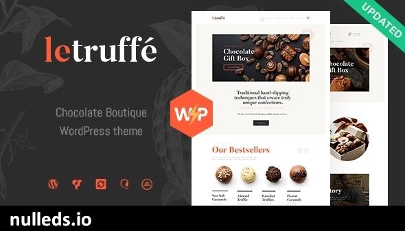 Le Truffe | Chocolate Sweets & Candy Store WordPress Theme