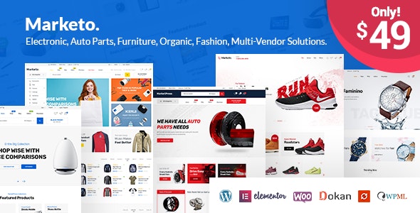 Marketo - eCommerce & Multivendor Marketplace Woocommerce WordPress Theme