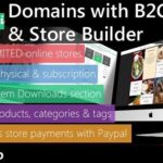 gomymobiBSB 2021 (v3): B2C Site & Store Builder with Domains, Element Builder, Paypal, Chat