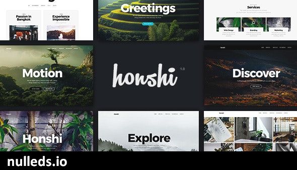 Honshi - Creative Multi-purpose Elementor WordPress Theme