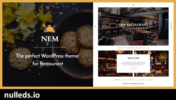 NEM | Restaurant WordPress Theme