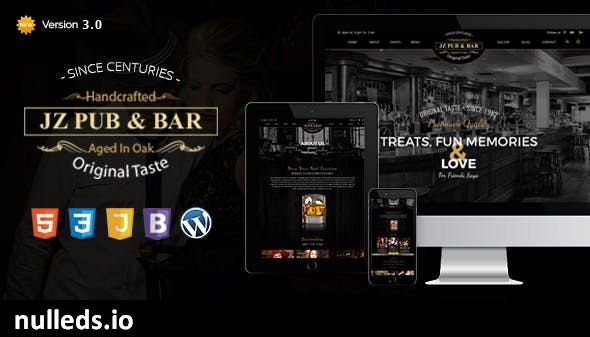 Jz Pub & Bar WordPress Theme