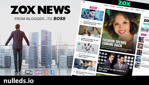 v3.16.0 Zox News - Professional WordPress News & Magazine Theme