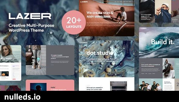 Lazer - Creative Multi-Purpose WordPress Theme