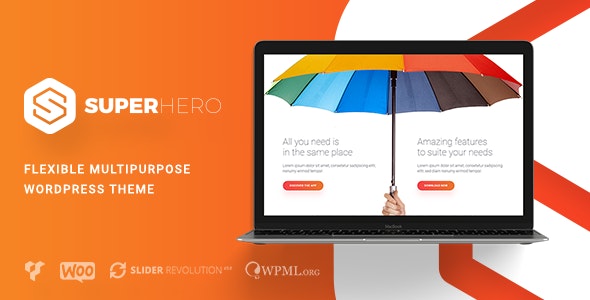 Superhero — Creative Multi-Purpose WordPress Theme