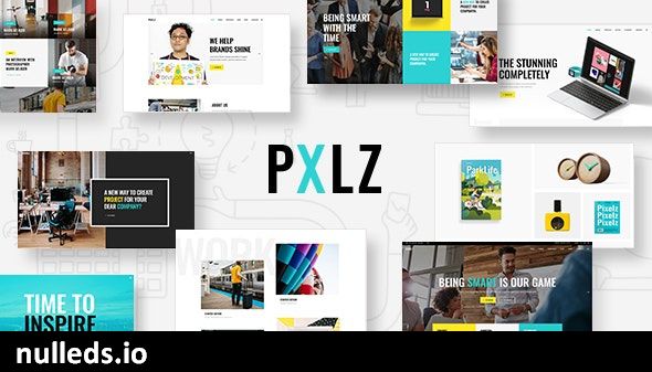 Pxlz - Creative Design Agency Theme