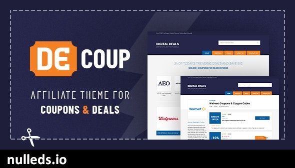 DeCoup - WordPress Theme for Coupons and Deals