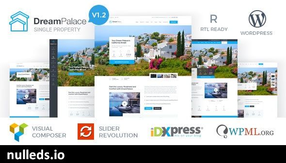 DreamPalace - Single Property Real Estate Theme