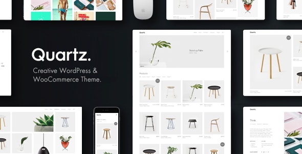 Quartz - Creative WooCommerce & WordPress Theme