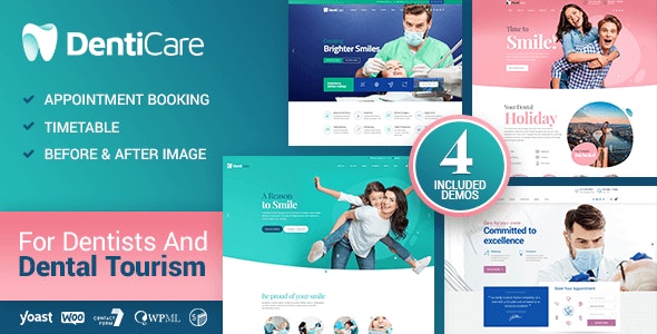 DentiCare - Medical, Dentist & Dental Clinic