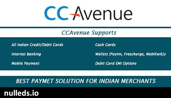 CCAvenue Payment Module - OpenCart 2.x.x