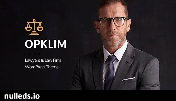 Opklim - Law Firm WordPress Theme